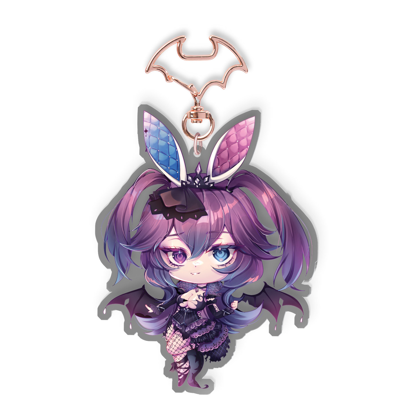 CottonTail | Acrylic Charm - Keychain