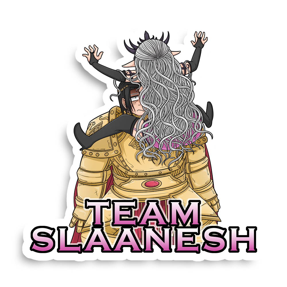 Easty | Team Slaanesh - Sticker