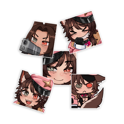 Lady Qathrin | Emotes - Sticker Pack