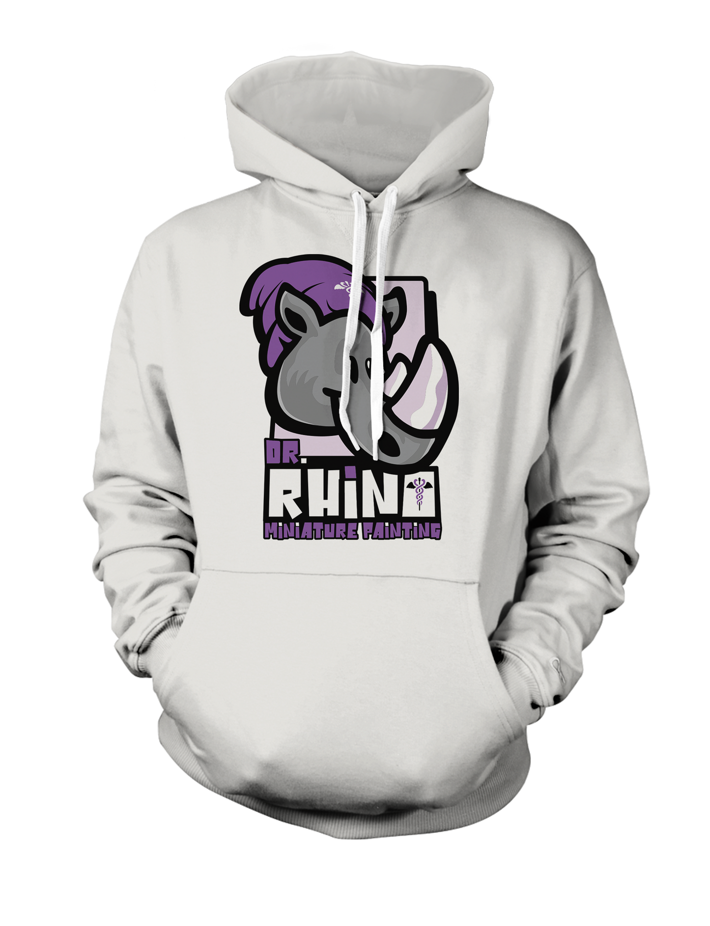 Dr. Rhino | Main Logo - Pullover Hoodie