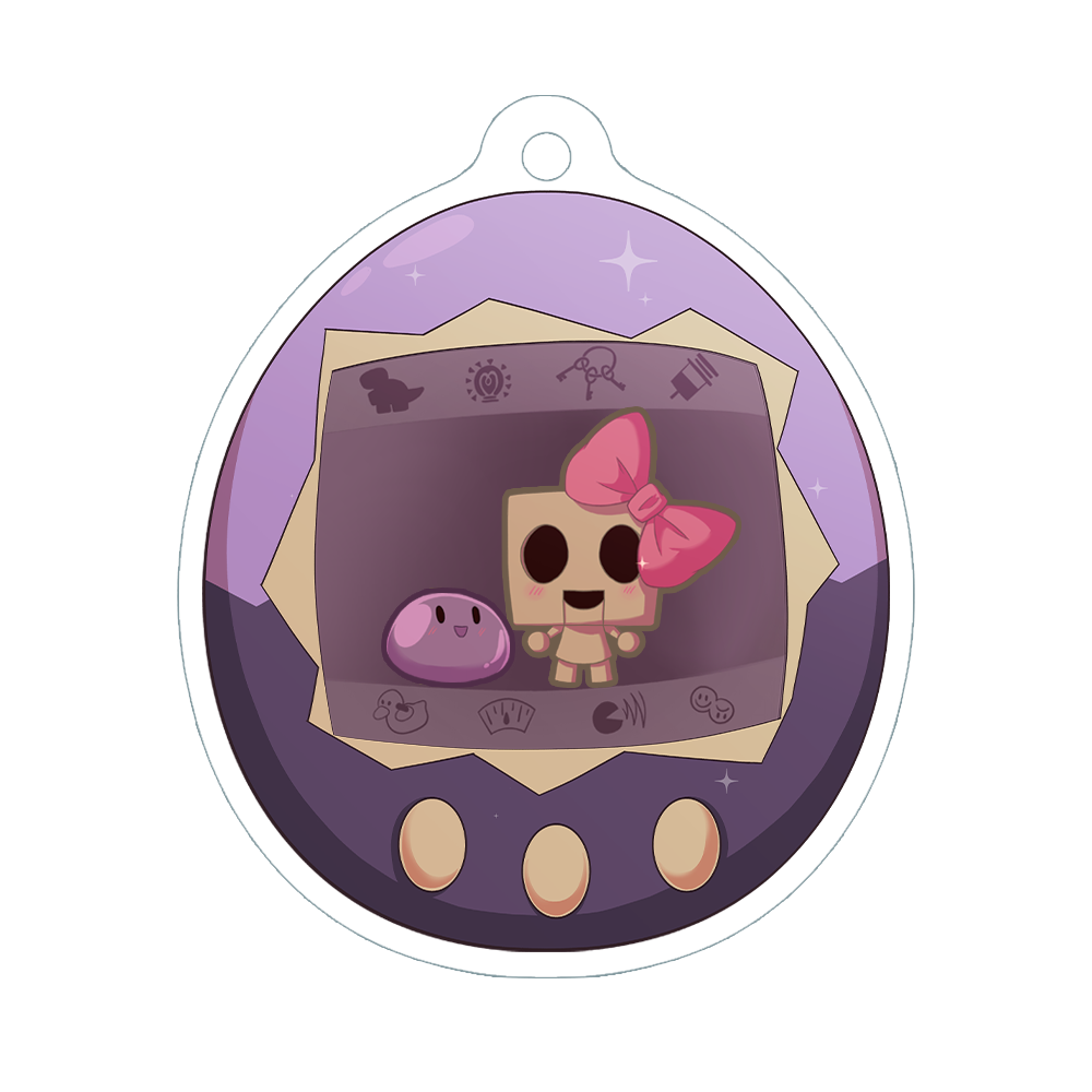 PorcelainMaid | Virtual Pet- Keychains