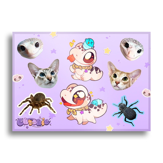 Chrchie | Critter Crew Sticker Sheet