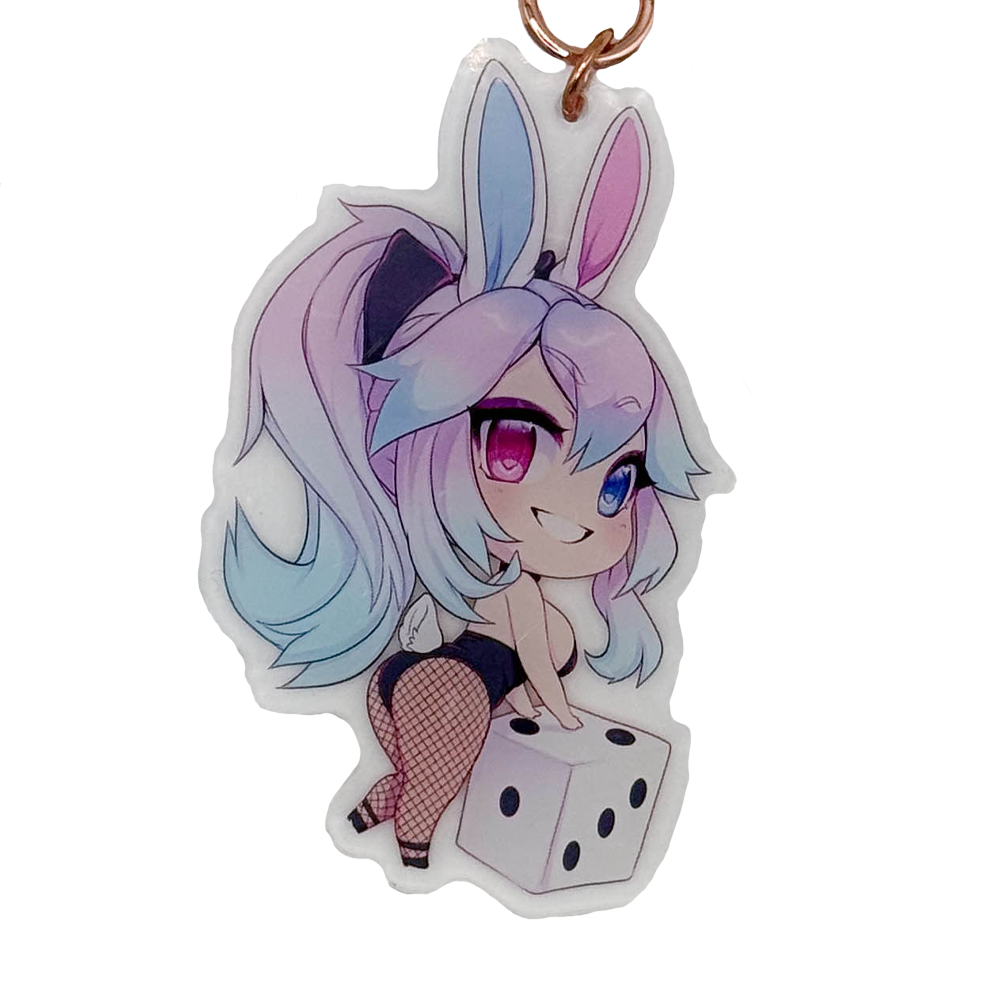 CottonTail | Test Your Luck - Dice - Keychain
