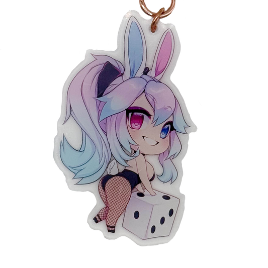 CottonTail | Test Your Luck - Dice - Keychain