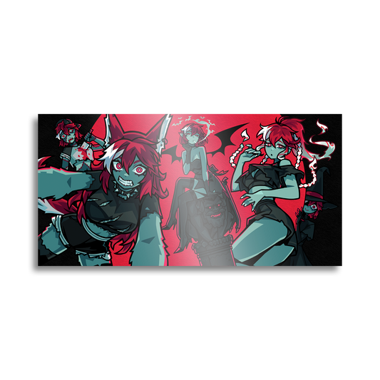 Strippin | Halloween Red - Art Print